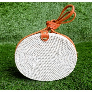 Oval  Ata Rattan Rafia  Bags women style best quality